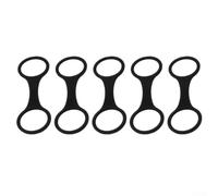 FACULX Clips de support de masque de plongée en silicone pour respiration | Clip élastique en silicone pour tuba de 27 mm de diamètre, support de sangle de masque de plongée pour sécuriser la