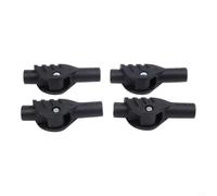 FACULX Connecteur Pliant Tente 4pcs 9.5mm Joint Tube | Diamètre intérieur 9.5mm, conception légère, s'adapte aux tubes ronds, silencieux, usage extérieur