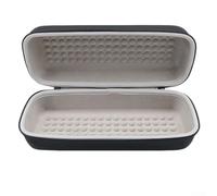 FACULX Étui de transport pour microphone XMKGMKF01YM absorbant les chocs | Pochette de micro avec tissu, sac de rangement de protection pour équipement audio, support de voyage noir