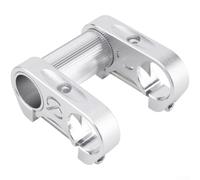 FACULX Extension de potence de vélo pliable en alliage d'aluminium | Extension de potence de guidon 25,4 mm pour vélo Brompton SP8, ergonomique