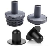 FACULX Kit de connecteur de jet d'eau de piscine, raccord de tuyau de buse de piscine avec grille de sortie, buse d'entrée avec raccords de 3,2 cm, accessoires de piscine