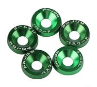 FACULX Kit de vis de plaque d'immatriculation M6 avec rondelles pour moto | Montage de garde-boue : boulons en fer et alliage d'aluminium pour une fixation sécurisée du cadre, convient pour la queue de