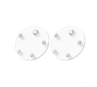 FACULX Lot de 2/4 joints de rechange pour réservoir de toilettes Vormax en silicone de 7,6 cm, pièces de plomberie de salle de bain anti-fuites