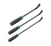 FACULX Lot de 3 pieds-de-biche robustes de 20,3 cm, 30,5 cm, 45,7 cm avec poignée à capuchon de gâche pour levier et démolition, outils à main pour mécanicien automobile