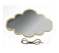 FACULX Miroir en forme de nuage - Décoration murale amovible - Autocollant décoratif pour chambre d'enfant, salle de bain, salle de jeux, salon, chambre d'enfant