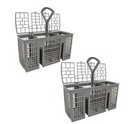 FACULX Panier à couverts pour Bosch Neff pour Hotpoint pour Siemens universel compatible lave-vaisselle