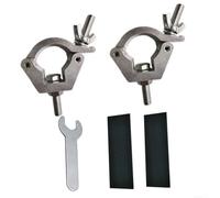 FACULX Remorque de vélo pour adaptateur d'attelage, remorque de vélo | Coupleur avec collier de serrage en métal de 45 mm, fixation de barre de remorquage de rechange pour chariot
