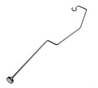 FACULX Support de lampe de camping, support de lumière en fer pour table IGT, support de poteau de lanterne pliable, support d'éclairage extérieur portable pour tente, charge de 5 kg, noir
