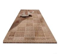 FACULX Tapis de sol de cuisine antidérapant et imperméable, 45,7 x 71,1 cm, tapis rembourré anti-fatigue pour zone de cuisson, lavable, pour carrelage, bois, marbre (marron)