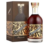 Facundo Exquisito Premium Aged Dark Rum avec Coffret Cadeau, 40% vol., 70 cl/700 ml, Maturation sous les Tropiques en Fûts de Chêne Blanc et Affinage en Fûts de Sherry