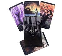 Facyncartes tarot | Le Tarot la forêt perdue, cartes tarot classique, outil divination pour Halloween, Pâques, fête , version anglaise
