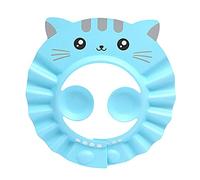 Facynde Casquette De Bain Bébé,Chapeau Douche Bébé Protéger L'Oreille Et Yeux des Enfant Visière De Douche De Bébé Bonnet Réglable Silicone Protège-Eau Chapeaux