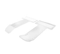 Facynde Titulaire d'un permis de stationnement - Porte-Placard 2 pièces pour stationnement pour Personnes handicapées,Clip de Support de Billet de Pare-Brise de Voiture pour Pare-Brise de