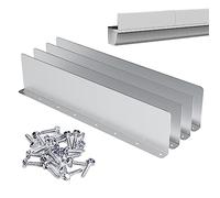 Facyngouttière | Protection contre les éclaboussures gouttière, 4 pièces/ensemble, bloc d'injection gouttière, rallonge, déflecteur pluie pour bardeaux