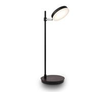 Fad Lampe de table noire à DEL intégrée Modern Fad