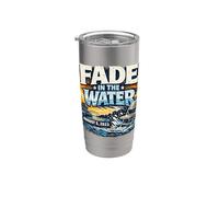 Fade in the Water Alabama Riverboat Chaise pliante Gobelet isotherme en acier inoxydable double paroi