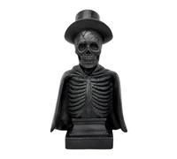 Fade Resistant Construction: This skeleton halloween decor uses solid resin material, has drop-resistant, sturdy build, works well in both sun and rain as it is weather-proof, stays resistant to fadi