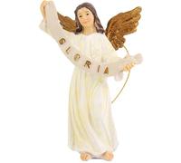FADEDA Ange - Hauteur : 8 cm - Peinte à la main - Figurines de crèche détaillées - Décoration de table de Noël - Accessoires de crèche