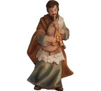 FADEDA Berger avec cornemuse / hauteur:7 cm / peint à la main / figurines de crèche détaillées - Noël Table Décoration Accessoires de crèche