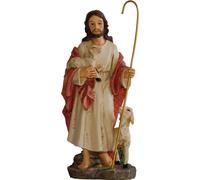 FADEDA Bon berger / hauteur:13 cm / peint à la main / figurines de crèche détaillées - Noël Table Décoration Accessoires de crèche