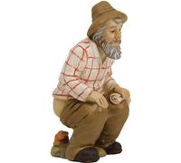 FADEDA Cagones / hauteur:env. 9cm car assis, convient pour figurines de 11cm de haut / peint à la main / figurines de crèche détaillées - Noël Table Décoration Accessoires de crèche