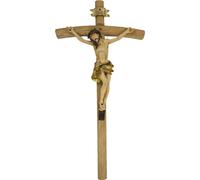 FADEDA Croix, or / hauteur:75 cm / peinte à la main / figurines de crèche détaillées - Noël Table Décoration Crèche Accessoires