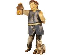 FADEDA JOK : Hôte de maison / Hauteur:12 cm / peint à la main / Figurines de crèche détaillées - Noël Table Décoration Accessoires de crèche