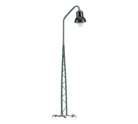 FADEDA Lampe pour mât en treillis à une flamme, échelle H0, LxlxH en mm : 40x20x110. Pour les crèches, les miniatures, les loisirs et le modélisme, les accessoires de maisons de poupées et les trains
