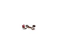 FADEDA Lumière vacillante 3,5V avec trois ampoules et vis de fixation, LxlxH en mm : 300x5x5. Pour les crèches, les miniatures, les loisirs et le modélisme, les accessoires de maisons de poupées et le