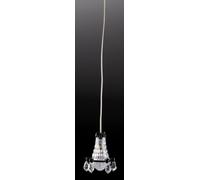 FADEDA Lustre , LxlxH en mm : 35x35x60. Pour crèches, miniatures, hobby et modélisme, accessoires pour maisons de poupées et trains miniatures.