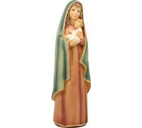 FADEDA Madone moderne colorée / hauteur:12 cm / peinte à la main / figurines de crèche détaillées - Noël Table Décoration Accessoires crèche