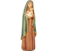 FADEDA Madone moderne colorée / hauteur:20 cm / peinte à la main / figurines de crèche détaillées - Noël Table Décoration Accessoires crèche