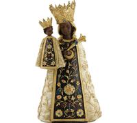 FADEDA Madone noire / hauteur:12 cm / peinte à la main / figurines de crèche détaillées - Noël Table Décoration Accessoires de crèche