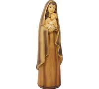 FADEDA Madone teintée moderne / hauteur:12 cm / peinte à la main / figurines de crèche détaillées - Noël Table Décoration Accessoires crèche