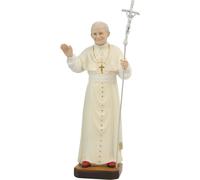 FADEDA Pape Jean-Paul II / Hauteur:21 cm / peint à la main / figurines de crèche détaillées - Noël Table Décoration Accessoires de crèche