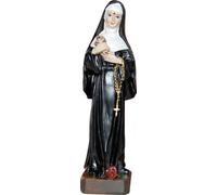 FADEDA Sainte Rita / Hauteur:12 cm / peint à la main / Figurines de crèche détaillées - Noël Table Décoration Accessoires de crèche