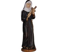 FADEDA Sainte Rita / Hauteur:15 cm / peint à la main / Figurines de crèche détaillées - Noël Table Décoration Accessoires de crèche