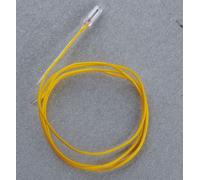 FADEDA T3/4 avec extrémités de fils 16 V 30mA, câble jaune inclus, LxlxH en mm : 500x2,5x2,5. Pour crèches, miniatures, hobby et modélisme, accessoires pour maisons de poupées et trains miniatures.