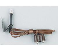 FADEDA Torche en métal avec support et éclairage, LxlxH en mm : 5x5x25. Pour les crèches, les miniatures, les loisirs et le modélisme, les accessoires de maisons de poupées et les trains miniatures.