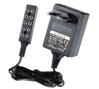 FADEDA Transformateur d'éclairage 12V, DC, 12W pour env. 20 lampes à incandescence, LxlxH en mm : 70x50x30. Pour les crèches, les miniatures, les loisirs et le modélisme, les accessoires de maisons de