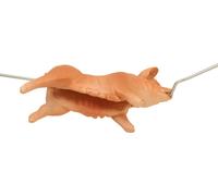 FADEDA Truie à la broche / hauteur:7 cm / peinte à la main / figurines de crèche détaillées - Noël Table Décoration Accessoires de crèche