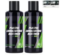 Fadefix Pro Nexa, Nexa FadeFix Pro Rénovateur Plastique Longue Durée pour Voiture 100 ml, Nettoyant Plastique Caoutchouc Cuir pour Voiture, Facile et Sans Outils (2pcs)