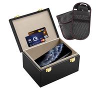 Faderr Keyless Go - Boîte de protection pour clés de voiture - Bloqueur de signal pour carte de crédit et voiture - RFID sans clé