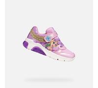 Baskets basses enfant filles Geox J FADINLIGHT GIRL B Rose 34