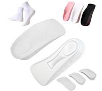 Faditi Orthopedic Highpads 3.0, StartupBrandone Orthopedic Highpads 3.0, Height Increase Insoles - Arch Support Insoles for Plantar Fasciitis Men Women (Weiß,0.59IN)