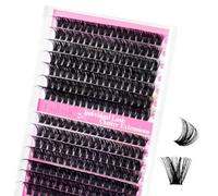 FADLASH 231pcs Faux Cils Bouquet Volume Russe 80D et 100D Lash Cluster 0.07mm D Curl Mix 12-18mm DIY Extension Cils Individuels