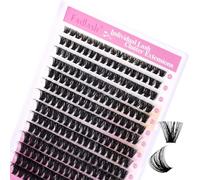 FADLASH 238pcs Faux Cils Bouquet Volume Russe 80D Lash Cluster 0.07mm D Curl Mix 8-16mm DIY Extension Cils Individuels