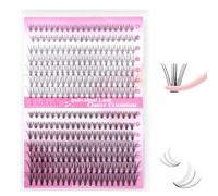 FADLASH 280pcs Faux Cils Bouquet Volume Russe 10D et 20D Lash Cluster 0.07mm C Curl Mix 8-16mm DIY Extension Cils Individuels