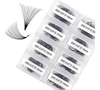 FADLASH 600pcs Extension Cils Volume Russe Prefait 20D 0.07mm D Curl Mix 11-18mm Faux Cils Individuel Cluster Lashes en Soie Ventilateur aux Débutants Professionnels DIY