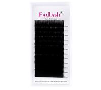 FADLASH Extension de Cils Classique Professionnel Individuelle D Curl Faux Cils Naturel One by One Extensions de Cils Plateau Mixte Noir Classique(0.07mm-D Curl 15-20mm)